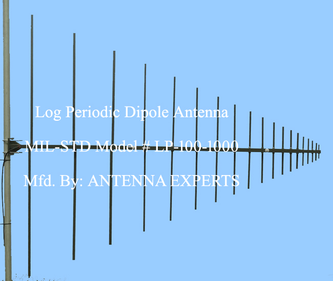  Log Periodic Dipole Antenna 100-1000MHz