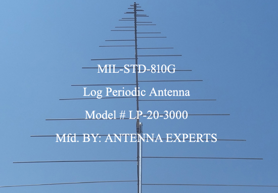  VHF UHF Log Periodic Dipole Antenna 20-3000MHz