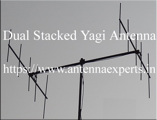 Dual Stacked Yagi Antenna High Gain VHF UHF Dual Stacked Yagi Antenna